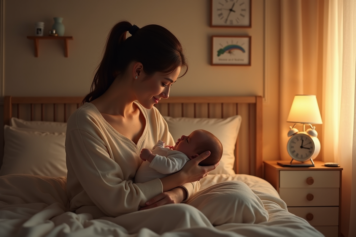Réveils nocturnes à 3h du matin chez le bébé : causes et solutions